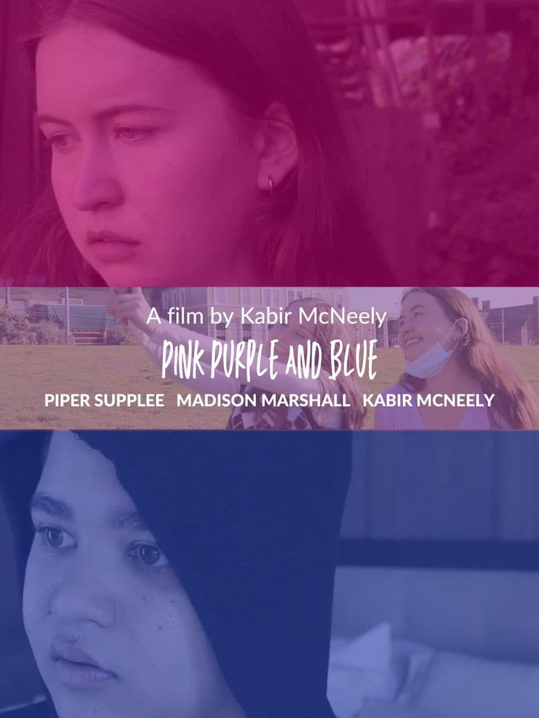 Pink Purple and Blue