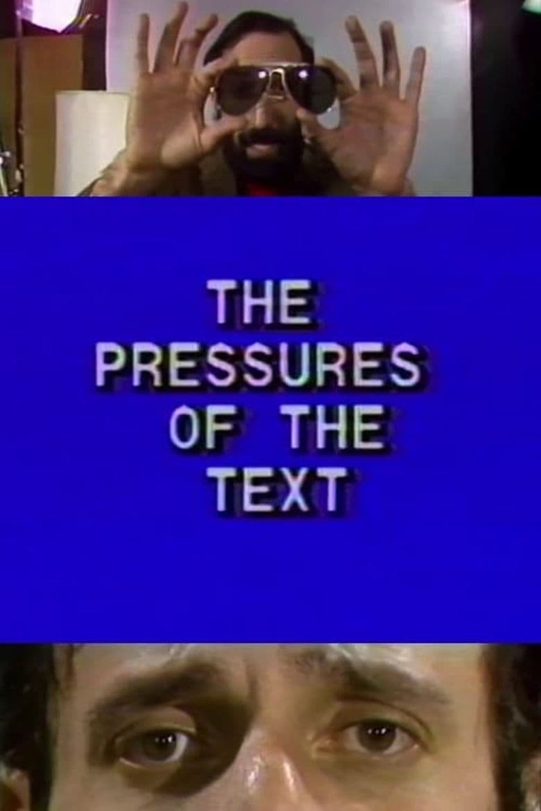 The Pressures of the Text