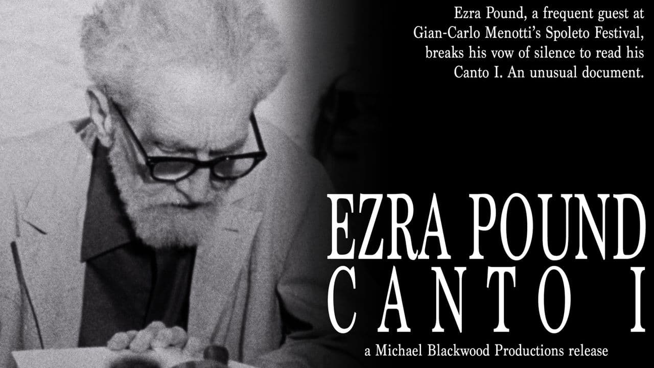 Ezra Pound: Canto I